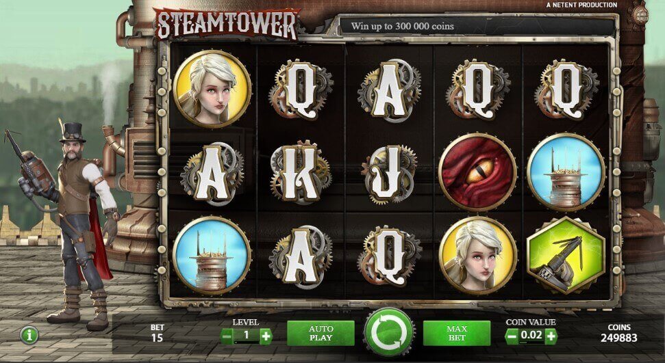 Steam Tower Slot Bewertung