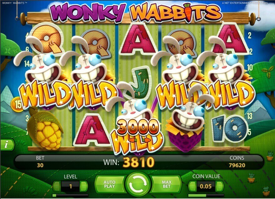 Wonderky Wabbits Slot netent